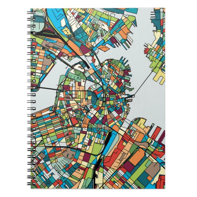 Carnet Ville Etats-Unis de Boston (Devant)