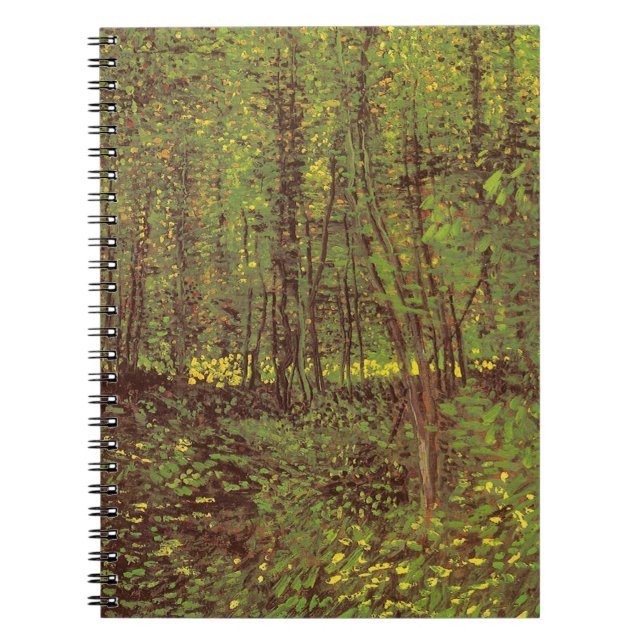 Carnet Vincent van Gogh - Arbres et sous-bois (Devant)