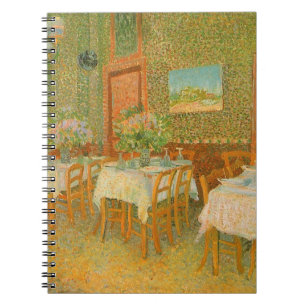Carnet Vincent van Gogh - Intérieur d'un restaurant