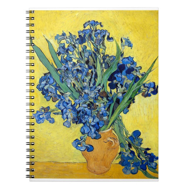 Carnet Vincent van Gogh Irises (Devant)