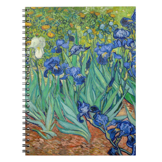 Carnet Vincent Van Gogh - Irises (Devant)