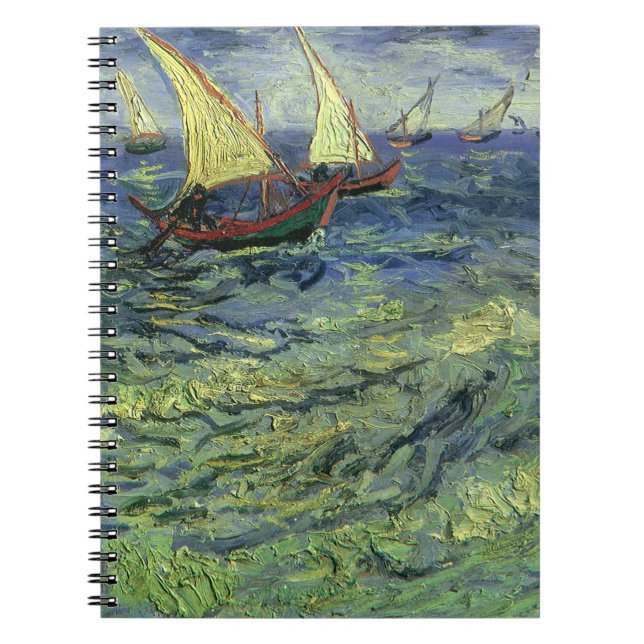 Carnet Vincent van Gogh - La mer à Saintes Maries (Devant)