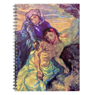 Carnet Vincent Van Gogh - La Pieta - Jésus & Vierge Marie