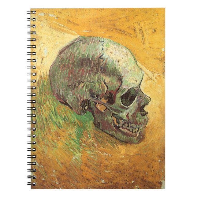 Carnet Vincent van Gogh - La vie morte avec le crâne (Devant)