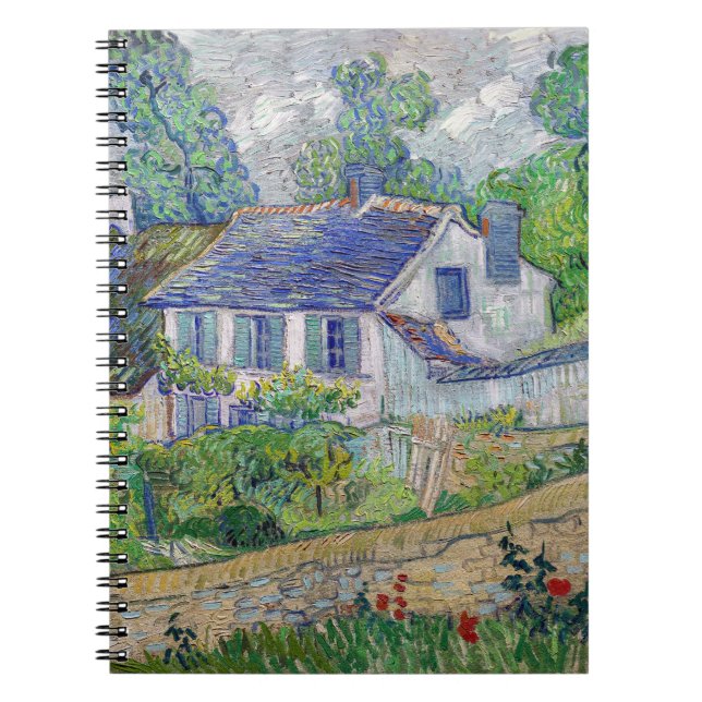 Carnet Vincent van Gogh - Maisons à Auvers (Devant)