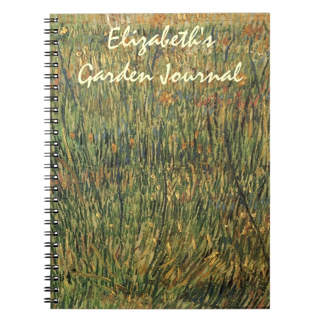 Carnet Vincent van Gogh - Pâturage en fleurs (Devant)