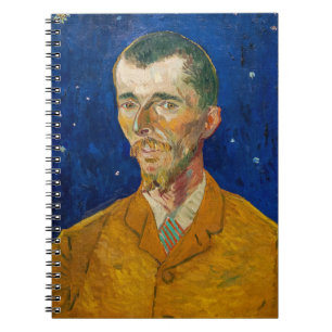 Carnet Vincent Van Gogh - Portrait d'Eugene Boch, Arles