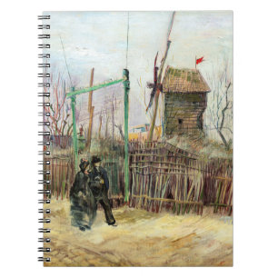 Carnet Vincent van Gogh - Scène de rue à Montmartre