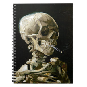 Carnet Vincent van Gogh Tabagisme Squelette