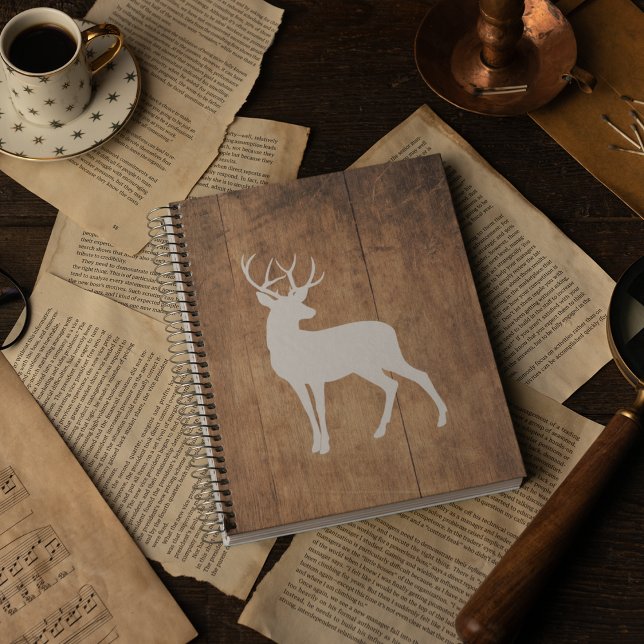 Carnet Vintaga Beauté Bois & Cerfs (Créateur téléchargé)