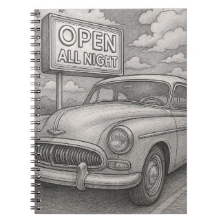 Carnet Vintage Cruiser Notebook