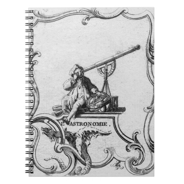 Carnet vintage d'astronomie (Devant)