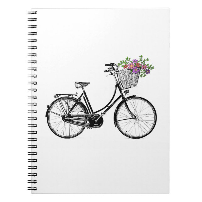 Carnet vintage de bicyclette (Devant)