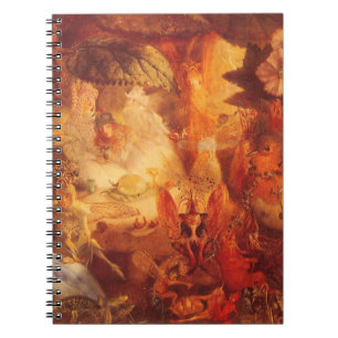 Carnet Vintage Fairy Tale The Captive Robin par Fitzgeral