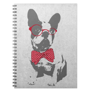 Carnet Vintage Funny French Bulldog