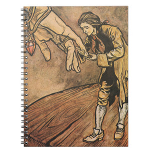 Carnet Vintage Gulliver's Travels by Arthur Rackham