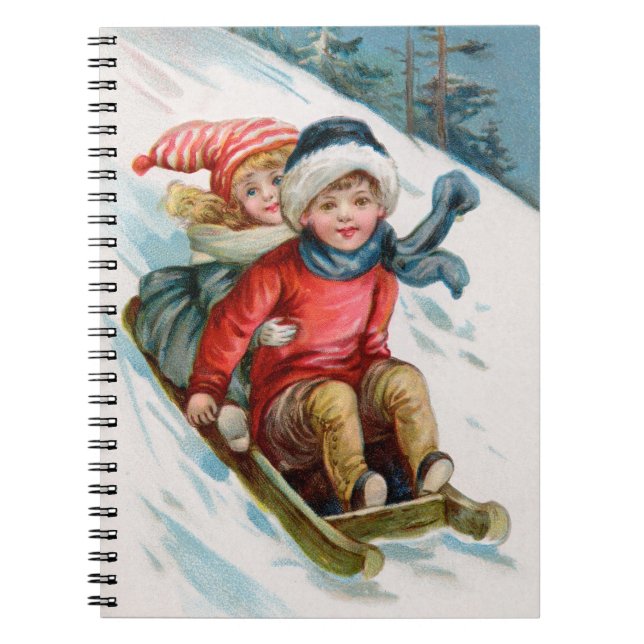 Carnet Vintage hiver (Devant)