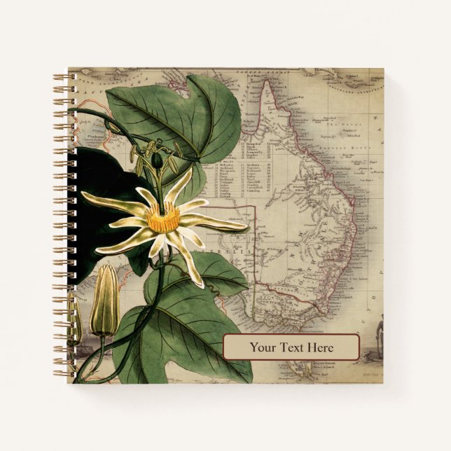 Carnet Vintage Native Passionfruit (Devant)