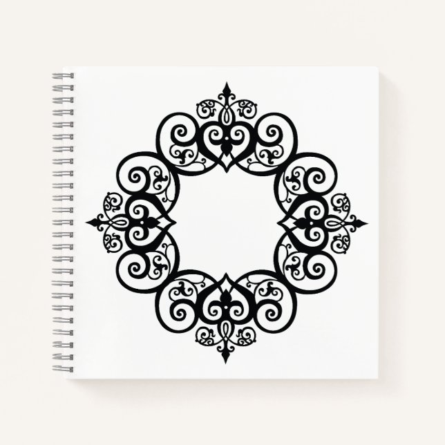 Carnet Vintage Ornamental Frame (Devant)