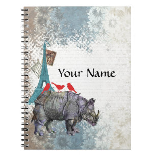 Carnet Vintage rhino