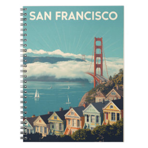 Carnet Vintage San Francisco Travel