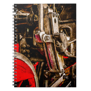 Carnet Vintage Steam Train - Driving Gear