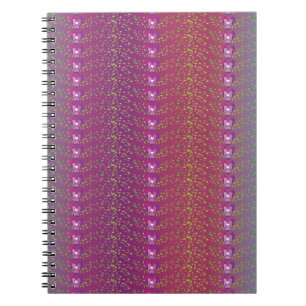 Carnet Vintage Sunset Floral Violets wallpaper pattern