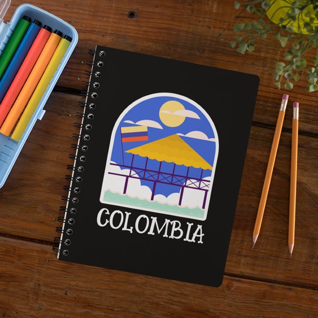 Carnet Vintage voyage de Colombie (colombia vintage travel notebook)