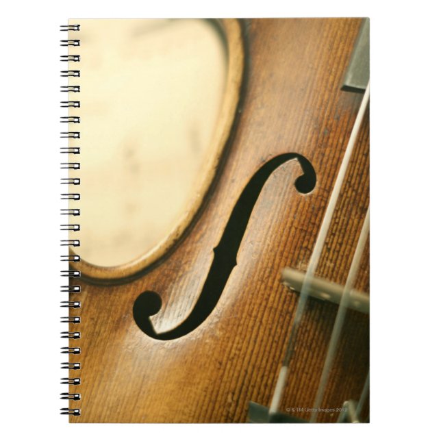 Carnet Violon détaillé (Devant)