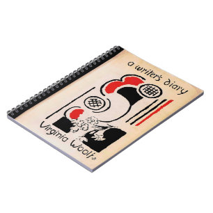 Carnet Virginia Woolf Vanessa Bell Couverture d'un journa