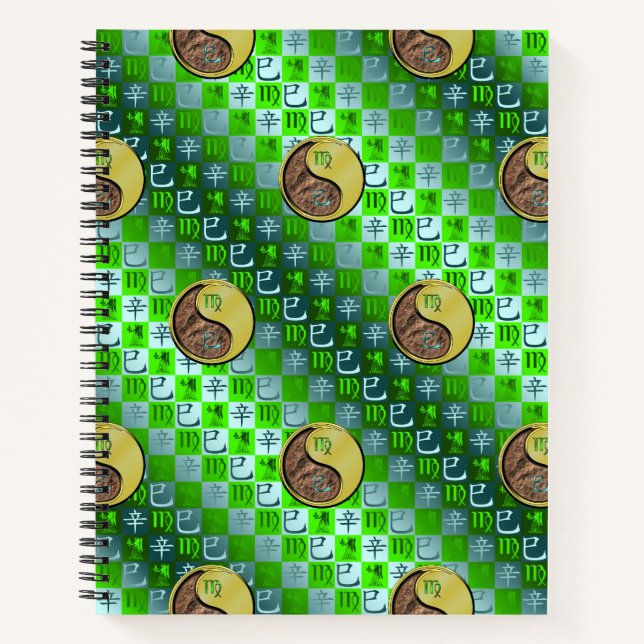 Carnet Virgo & Metal Snake (Devant)