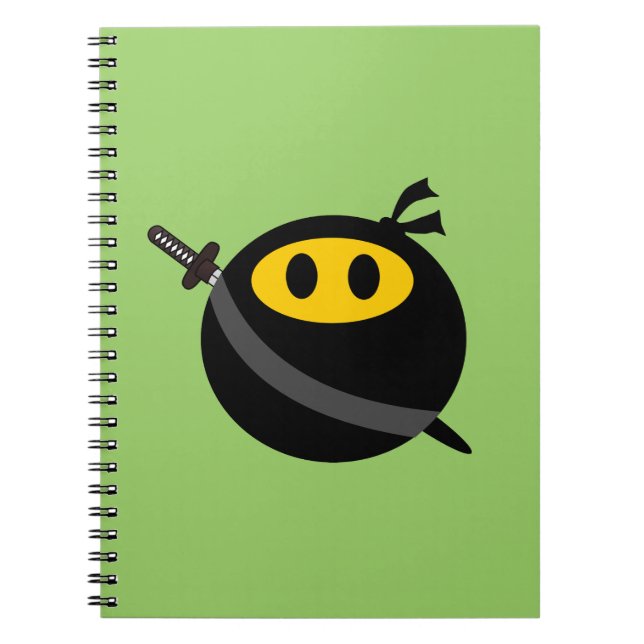 Carnet visage de Ninja (Devant)