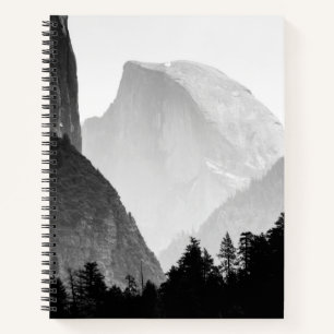 Carnet Visage de roche demi-dôme Iconique   Yosemite Vall