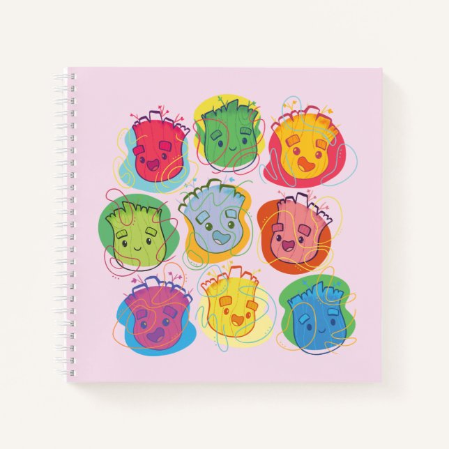 Carnet Visages de la grotte super (Devant)