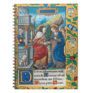 Carnet Visitation du manuscrit médiéval de St Elizabeth