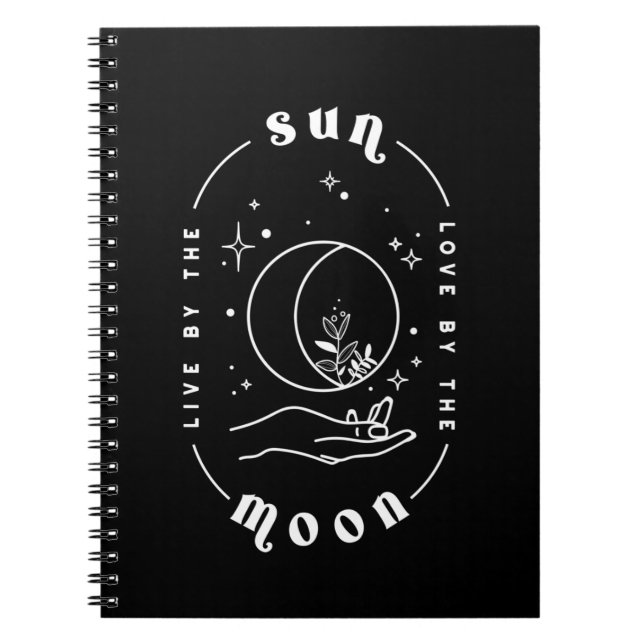 Carnet Vivez par le Soleil Amour par la Lune (Devant)