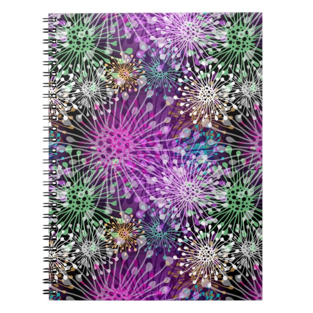 Carnet Vivid Spotty Motif (Devant)