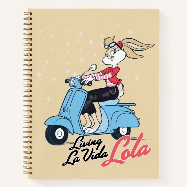 Carnet Vivre La Vida Lola Scooter Graphic (Devant)