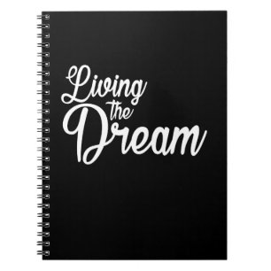 Carnet Vivre Le Rêve Inspiration Motivationnelle
