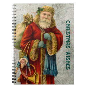 Carnet Voeux de Noël avec le Père Noël