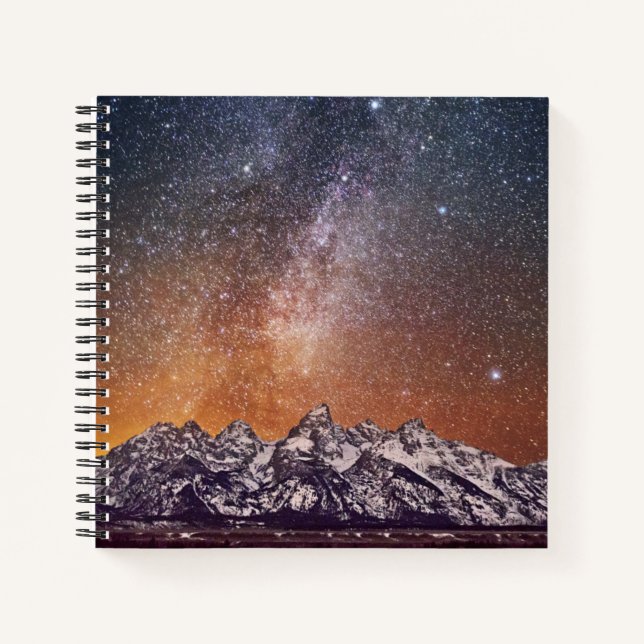 Carnet Voie Lactée sur Grand Teton (Devant)