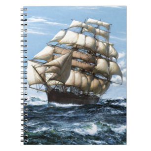 Carnet voilier vintage