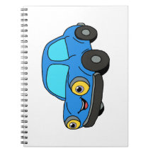 Voiture bleue