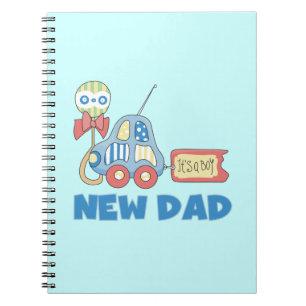 Carnet Voiture Nouveau Papa C'est un garçon Cadeaux