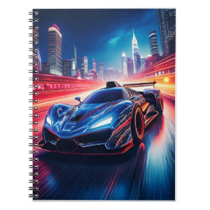 Carnet - voiture sport