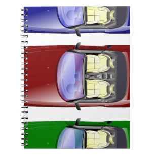 Carnet Voitures colorées