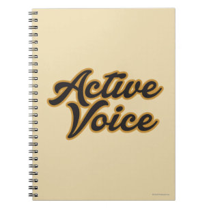 Carnet Voix active