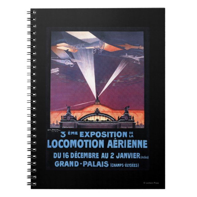 Carnet Voler au-dessus de l'affiche de la lumière de rech (Devant)