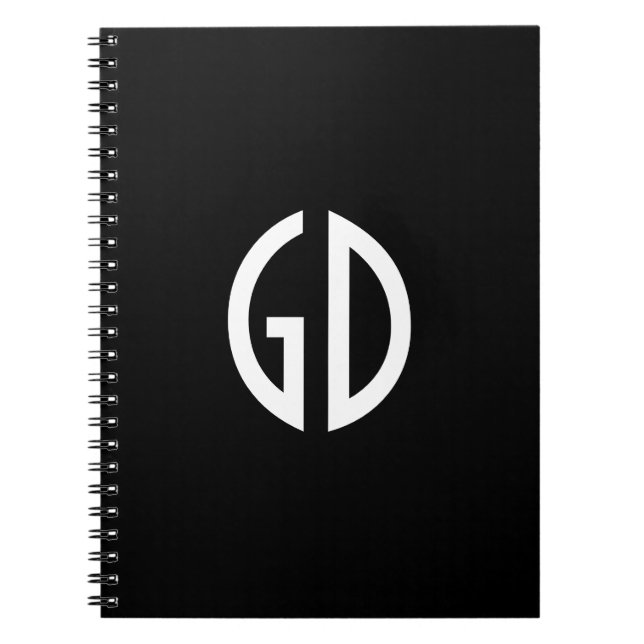 Carnet Vos idées de monogramme simplement 1 (Devant)