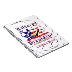 Carnet Vote for Hillary USA Stronger Together My Preside